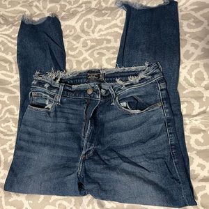Cute ankle crop jeans